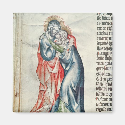 ヴァージンとキリスト，の情熱から マグネット (正面)