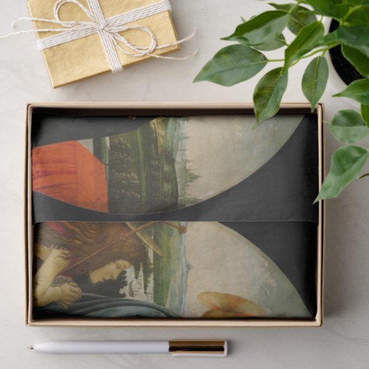 ヴァージンとバプテストの聖ヨハネとの子 薄葉紙 (ギフト)