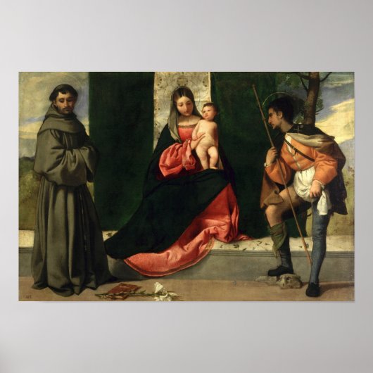 ヴァージンとパドアの聖アンソニーとの子供 ポスター (正面)