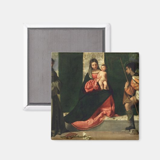 ヴァージンとパドアの聖アンソニーとの子供 マグネット (正面/裏面)