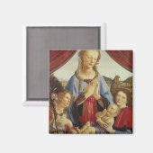 ヴァージンと二天使の子供, c.1470 マグネット (正面/裏面)