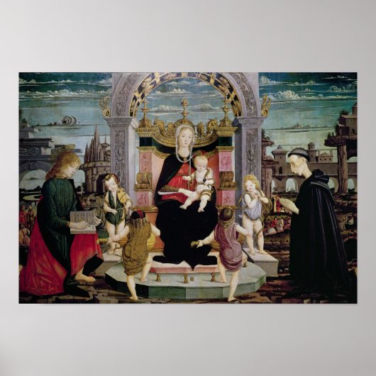 ヴァージンと即位した子 ポスター (正面)