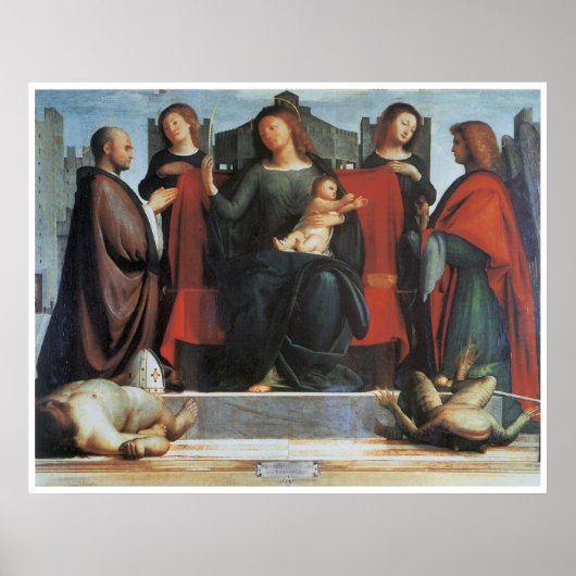 ヴァージンと即位… ポスター (正面)