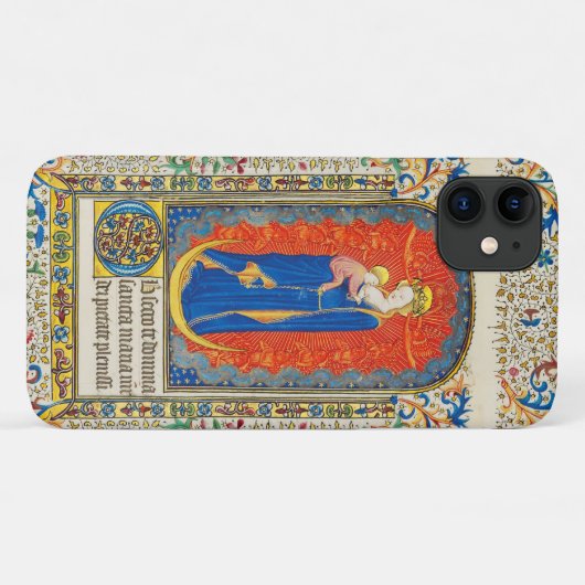 ヴァージンと天使のアンティークフローラ旋回 Case-Mate iPhoneケース (裏面(横))