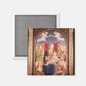 ヴァージンと天使のミュージシャンと聖人の子供 マグネット (正面/裏面)