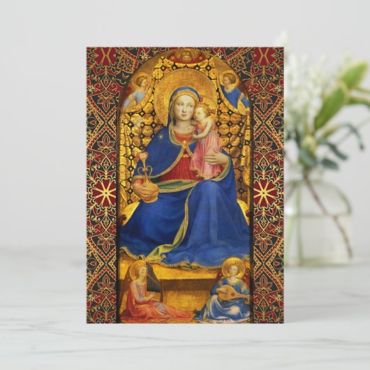 ヴァージンと天使の青いクリスマスパーティー 招待状 (スタンド正面)