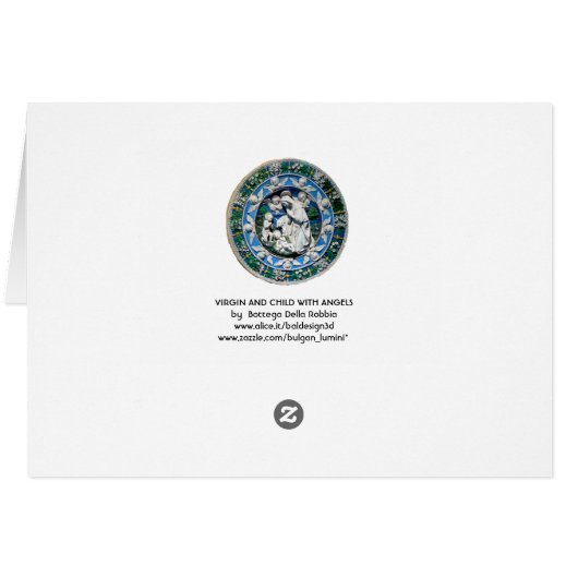 ヴァージンと天使を持つ子供 (裏面横)