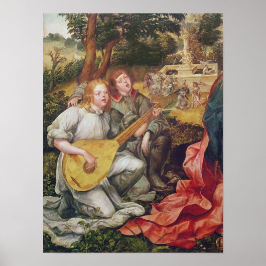 ヴァージンと天使を持つ子供 ポスター (正面)