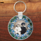 ヴァージンと天使を持つ子供,写真テンプレート キーホルダー (正面)