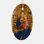ヴァージンと天使,ブルーサファイアジェム セラミックオーナメント (右)