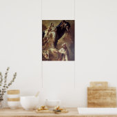 ヴァージンと子が聖フィリップ・ネリに現れる, 172 ポスター (キッチン)