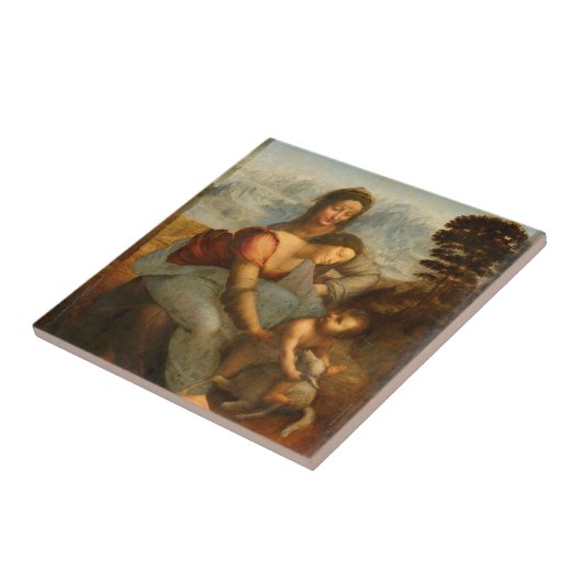 ヴァージンと子ども タイル (側面)