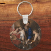 ヴァージンと子ども（音楽を通して天使をつくる） キーホルダー (正面)
