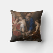 ヴァージンと子ども(音楽を通して天使をつくる) クッション (裏面)