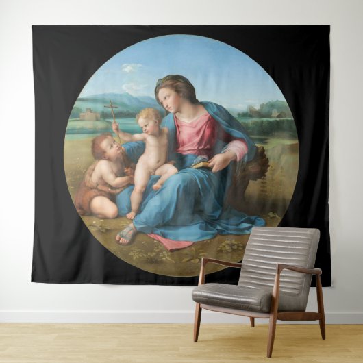 ヴァージンと子のタペストリー タペストリー (インサイチュ(横))