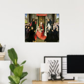 ヴァージンと子供とセントジェームス&セントドミニク ポスター (ホームオフィス)