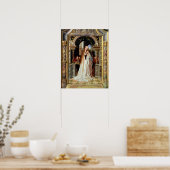 ヴァージンと子供と三天使、中央パネル ポスター (キッチン)