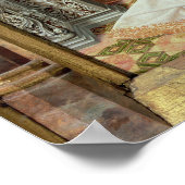 ヴァージンと子供と三天使、中央パネル ポスター (角)