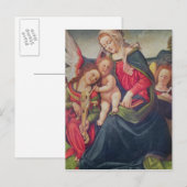 ヴァージンと子供と天使のミュージシャン ポストカード (正面/裏面)