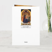 ヴァージンと子供と天使,ブルーサファイア シーズンカード (裏面)