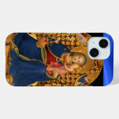 ヴァージンと子供と天使,ブルーサファイア Case-Mate iPhoneケース (裏面 (横))