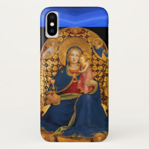 ヴァージンと子供と天使,ブルーサファイア iPhone X ケース