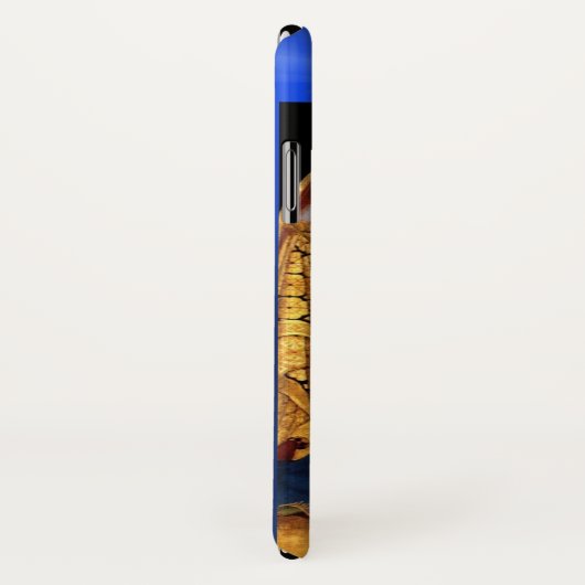 ヴァージンと子供と天使,ブルーサファイア Case-Mate iPhoneケース (裏面/右)