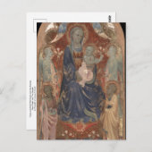 ヴァージンと子供と聖ヨハネby Rossello ポストカード (正面/裏面)