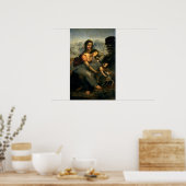 ヴァージンと子供とSt. Anne, c.1510 ポスター (キッチン)