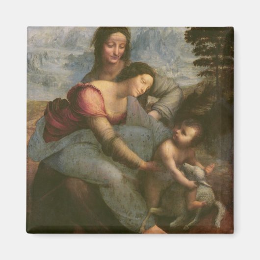 ヴァージンと子供とSt. Anne, c.1510 マグネット (正面)
