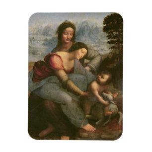 ヴァージンと子供とSt. Anne, c.1510 マグネット