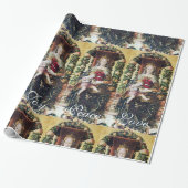 ヴァージンと子供のクリスマス喜び平和の愛 ラッピングペーパー (アンロールド)