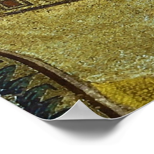 ヴァージンと子供のモザイク萩野ソフィア ポスター (角)