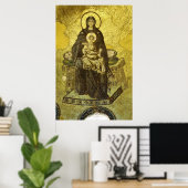 ヴァージンと子供のモザイク萩野ソフィア ポスター (ホームオフィス)