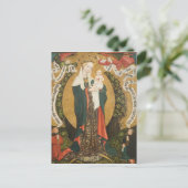 ヴァージンと子供の三日月のデスタ ポストカード (スタンド正面)