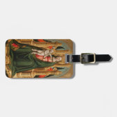 「ヴァージンと子供」のカスタム荷札 ラゲッジタグ (正面横)