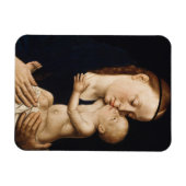 ヴァージンと子供 – クリスマスホリデイ マグネット (横)