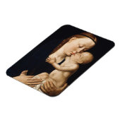 ヴァージンと子供 – クリスマスホリデイ マグネット (左側)