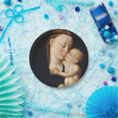 ヴァージンと子供 – クリスマスホリデー紙プレート ペーパープレート (パーティー)