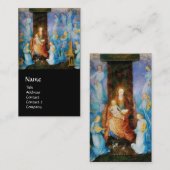 ヴァージンと子供 – ブルーエンジェルズブラックのコンサート 名刺 (正面/裏面)