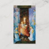 ヴァージンと子供 – ブルーエンジェルズブラックのコンサート 名刺 (裏面)