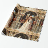 ヴァージンと子供,ミュージカル天使クリスマス ラッピングペーパー (アンロールド)