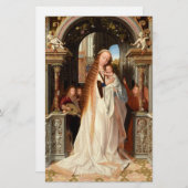 ヴァージンと子供，ミュージカル天使クリスマス 便箋 (正面/裏面)