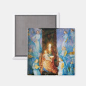 ヴァージンと子供 – 天使のコンサート マグネット (正面/裏面)