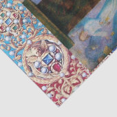 ヴァージンと子供、天使のコンサート、宝石大切。 薄葉紙 (詳細)