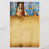 ヴァージンと子供 – 天使のコンサート，羊飼い 便箋 (正面)