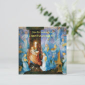 ヴァージンと子供 – 天使の金ゴールドメタルのコンサート 招待状 (スタンド正面)