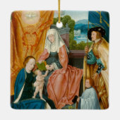 ヴァージンと子供 – Barthel Bruyn the Elder セラミックオーナメント (裏面)