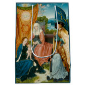 ヴァージンと子供 – Barthel Bruyn the Elder ミディアムペーパーバッグ (裏面)