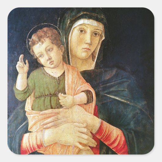 ヴァージンと子賛美ども1460年～70年 スクエアシール (正面)